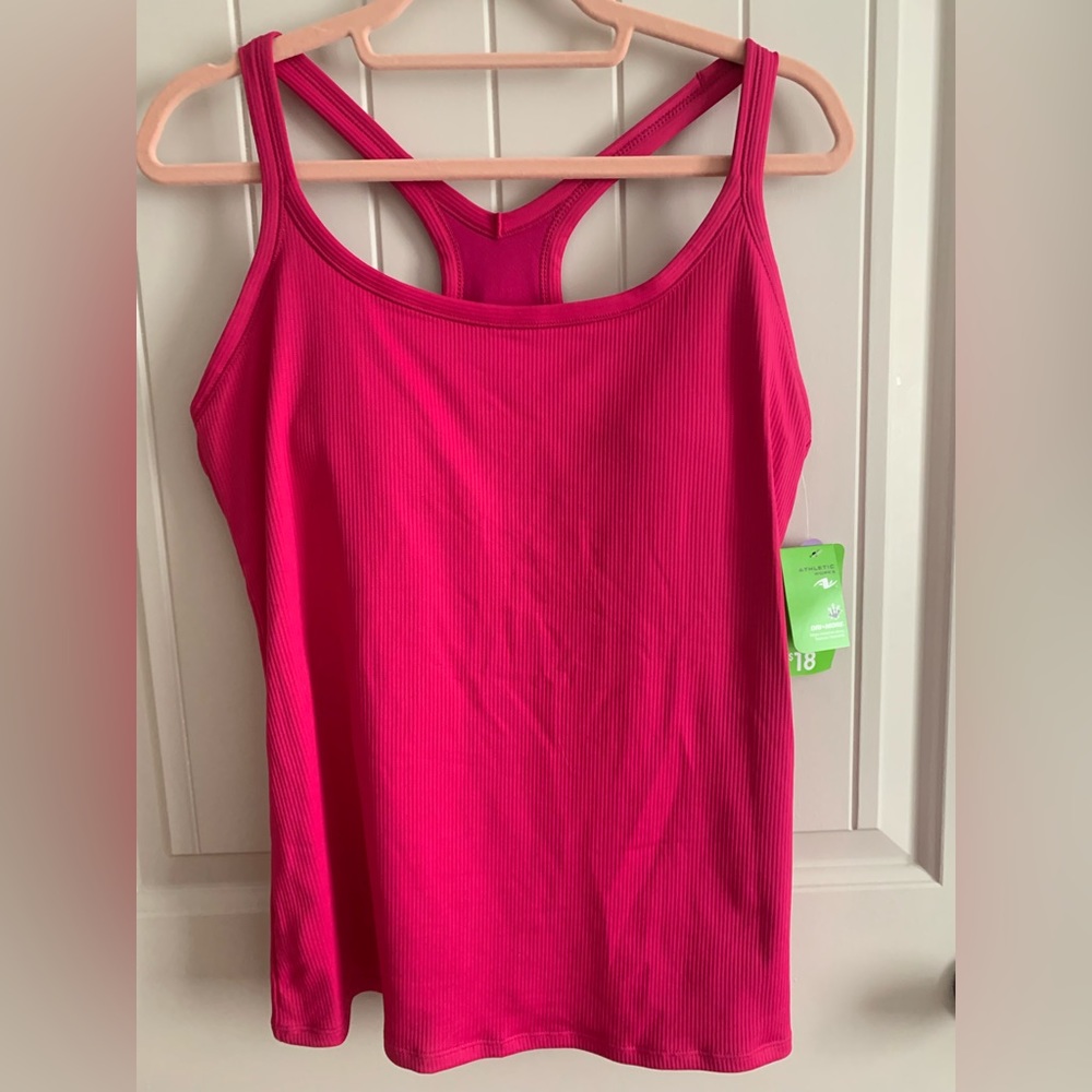 Racer back athletic top